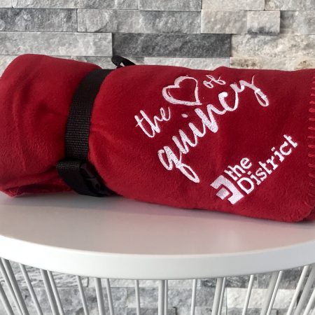 Red Blanket with Strap